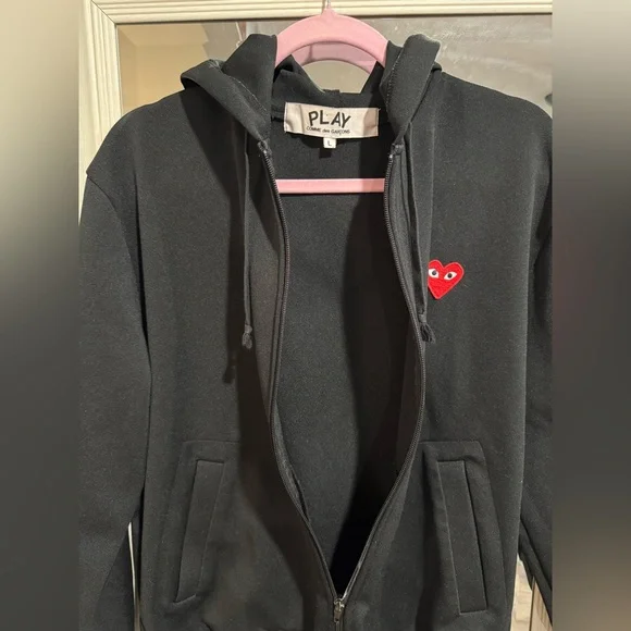 Brand new PLAY COMME des GARÇONS Zip Up Hoodie - Picture 6 of 6